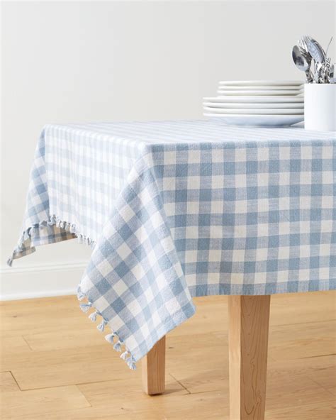 round gingham tablecloth|gingham check cotton round tablecloth.